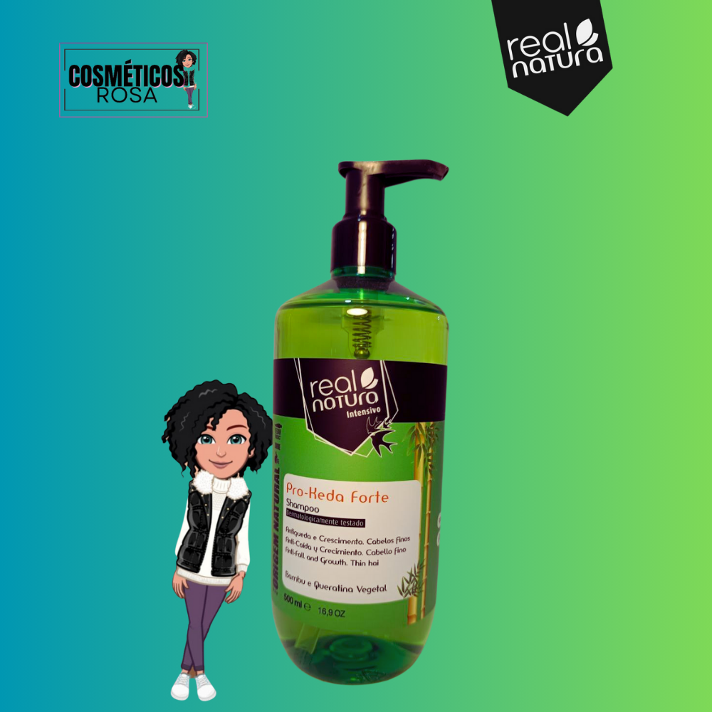 💚Real Natura Champô Pro-Heda Forte (500ml):