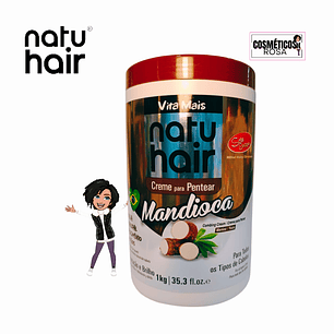 Creme de Pentear NatuHair Mandioca – Vita Mais (1kg)