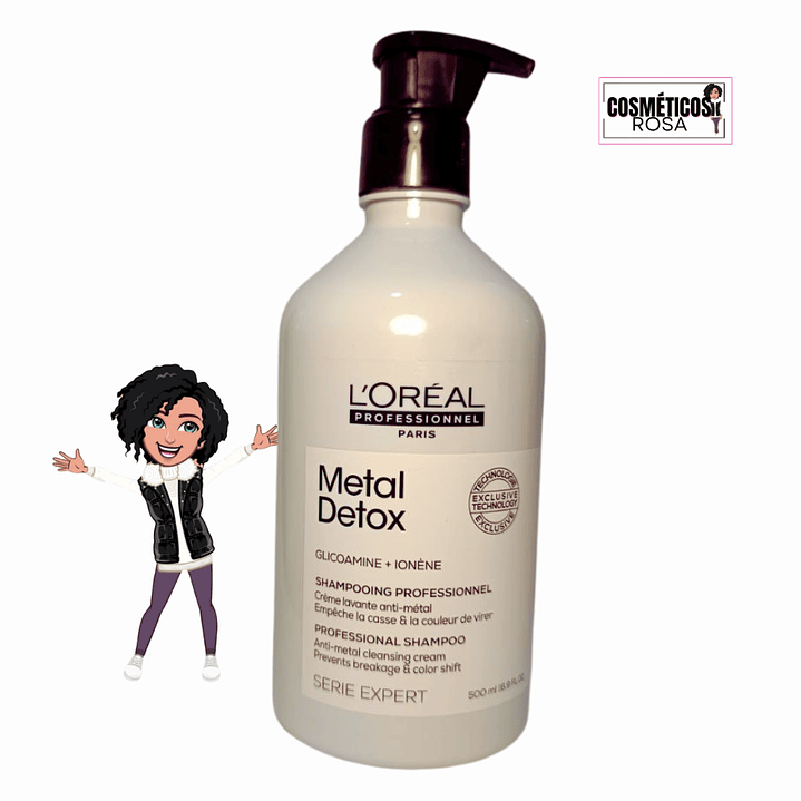 L'Oréal Professionnel Metal Detox Shampoo 500 ML
