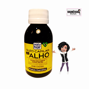 Óleo Capilar de Alho - Natu Hair (60ml)