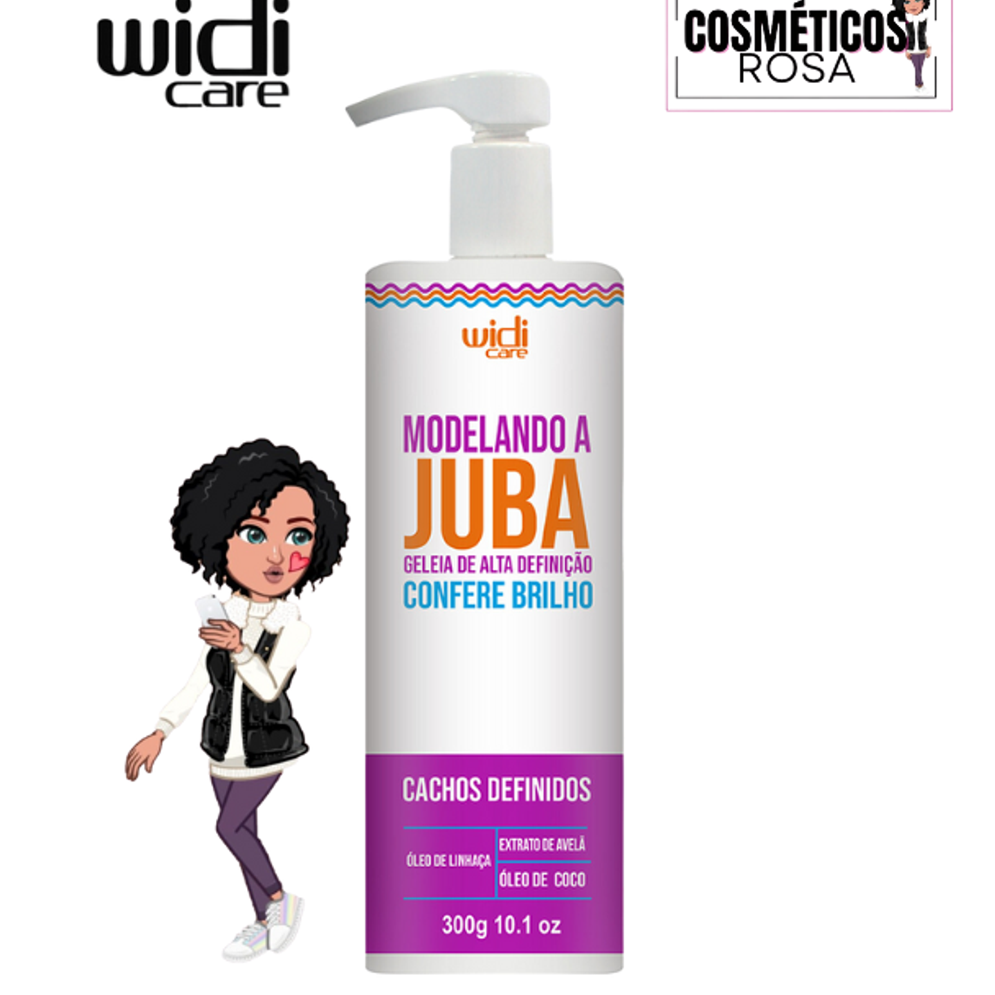 💚Widi care-Geleia Modeladora Alta Definição 300g