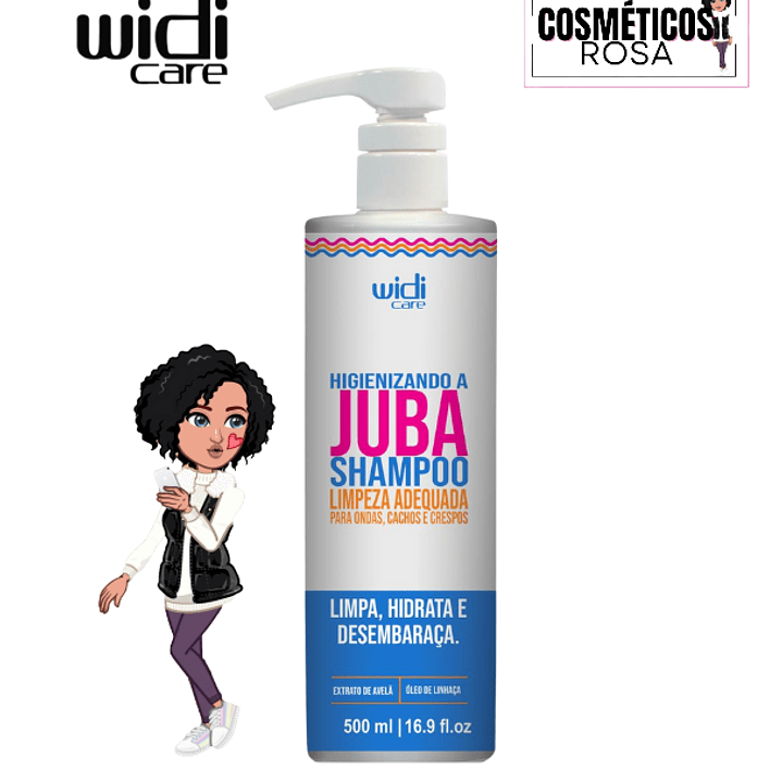 ✅ Widi - Shampoo de Limpeza Adequada – Cabelos Purificados e Saudáveis! 500ml