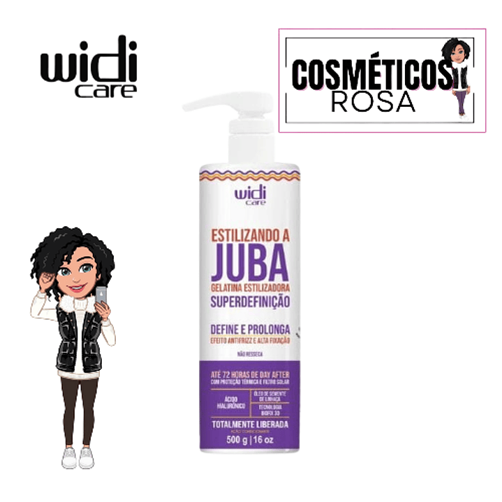✅Widi care-Juba Gelatina definição prolonga500g