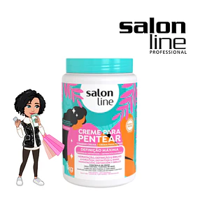 💚Salon Line Creme pentear hidratação máxima 1kg 