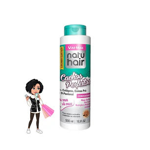 ✅Natuhair condicionador cachos perfeitos 500ml