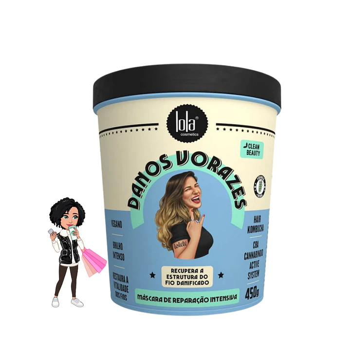 ✅Lola Máscara de Reparação Intensiva (450g)