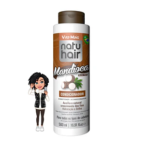 ✅Condicionador NatuHair Mandioca – Vita Mais (500ml)
