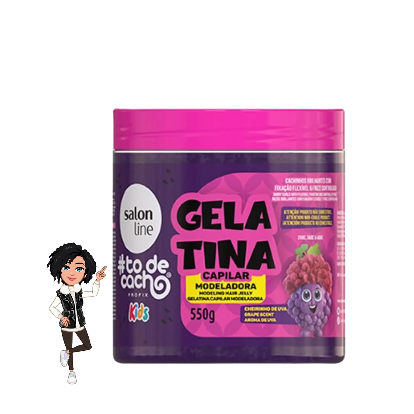 ✅ Salon Line - Gelatina de Uva Modeladora 