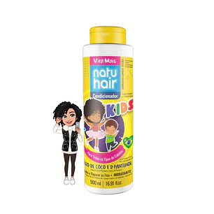 Condicionador Natu Hair Kids – Desembaraço Fácil e Hidratação Profunda 500ml