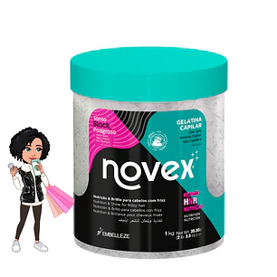 ✅Novex Gelatina meus cachos 1kg 