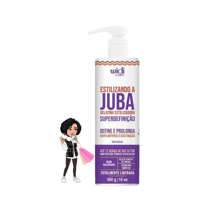 ✅Widi care-Juba Gelatina definição prolonga500g