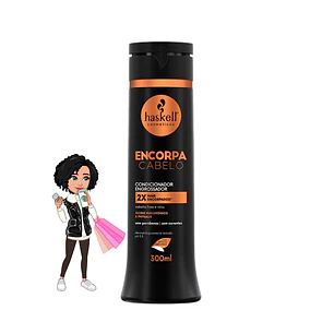 ✅Condicionador Encorpa Cabelo Haskell - 300ml