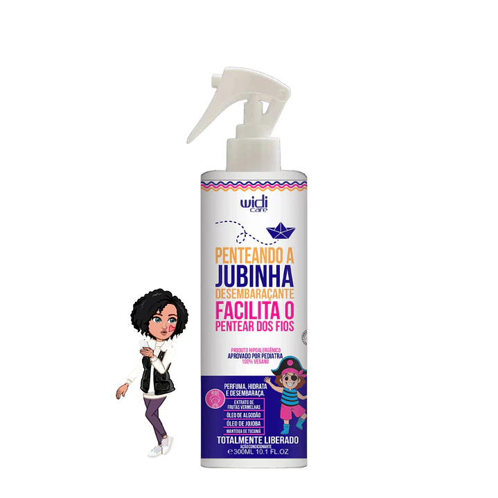 💚Widi care Jubinha - Spray Desembaraçandor 300ml