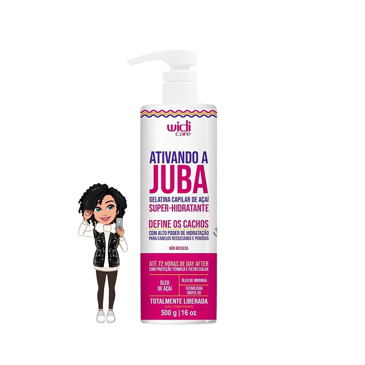 ✅Widi care-Juba Ativador de cachos,500g