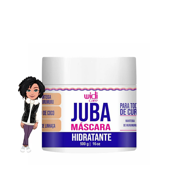 💚Máscara Hidratação 500g Widi care-Juba 