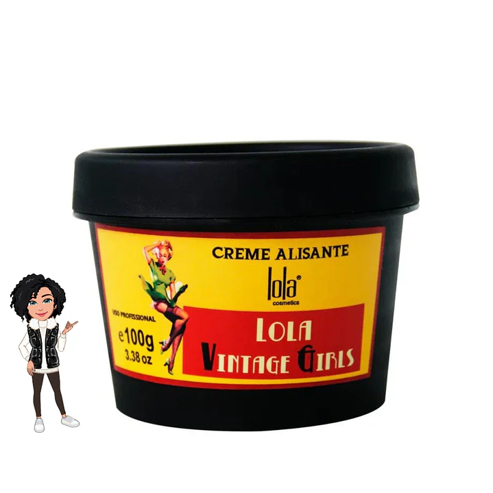✅Creme Alisante Vintage Girls 100g - Lola