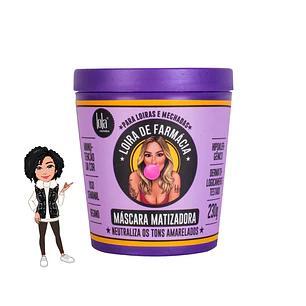 ✅Máscara Matizadora Loira de Farmácia (230g)