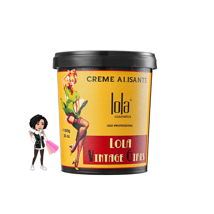 ✅Creme Alisante Vintage Girls - 850 g