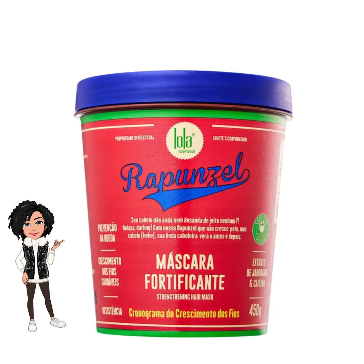 ✅Máscara Rapunzel de crescimento (450g)