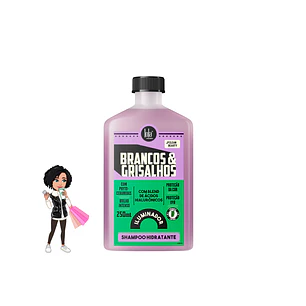 ✅Shampoo Hidratante Iluminador Brancos & Grisalhos (250ml)