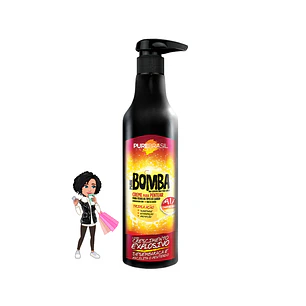 ✅Creme para Pentear Bomba - Pure Brasil 500ml