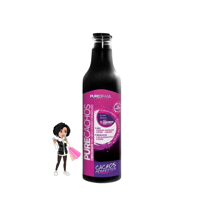 ✅Condicionador cachos Pure Brasil (500ml)