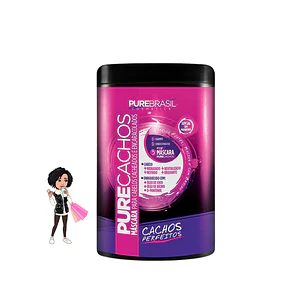 ✅Máscara hidratante de cachos Pure Brasil (1kg)