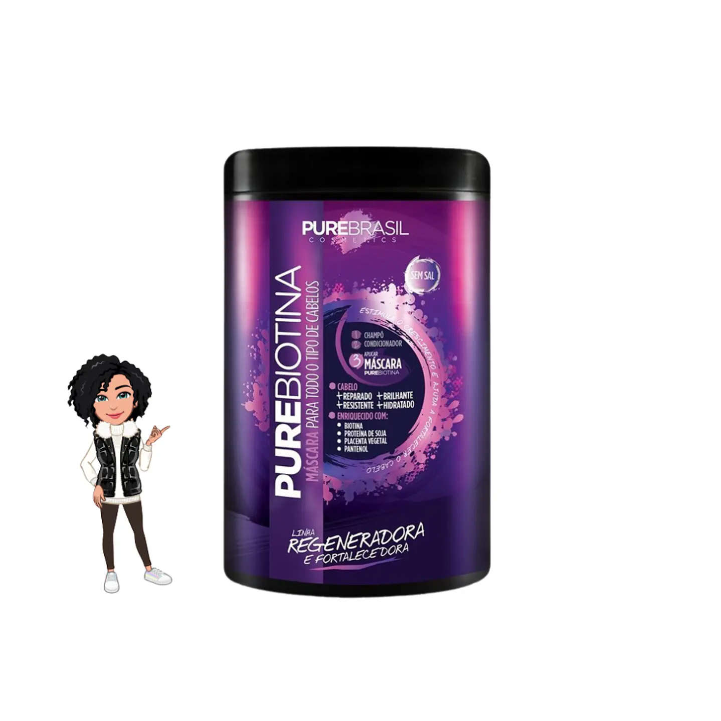 Máscara Pure Biotina (500g)