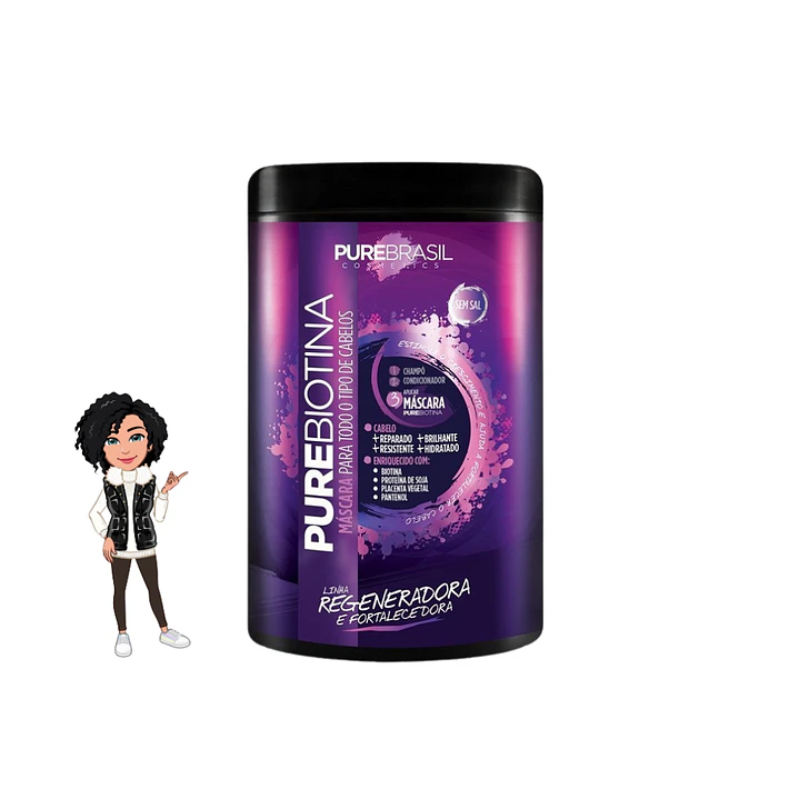 Máscara Pure Biotina (500g)