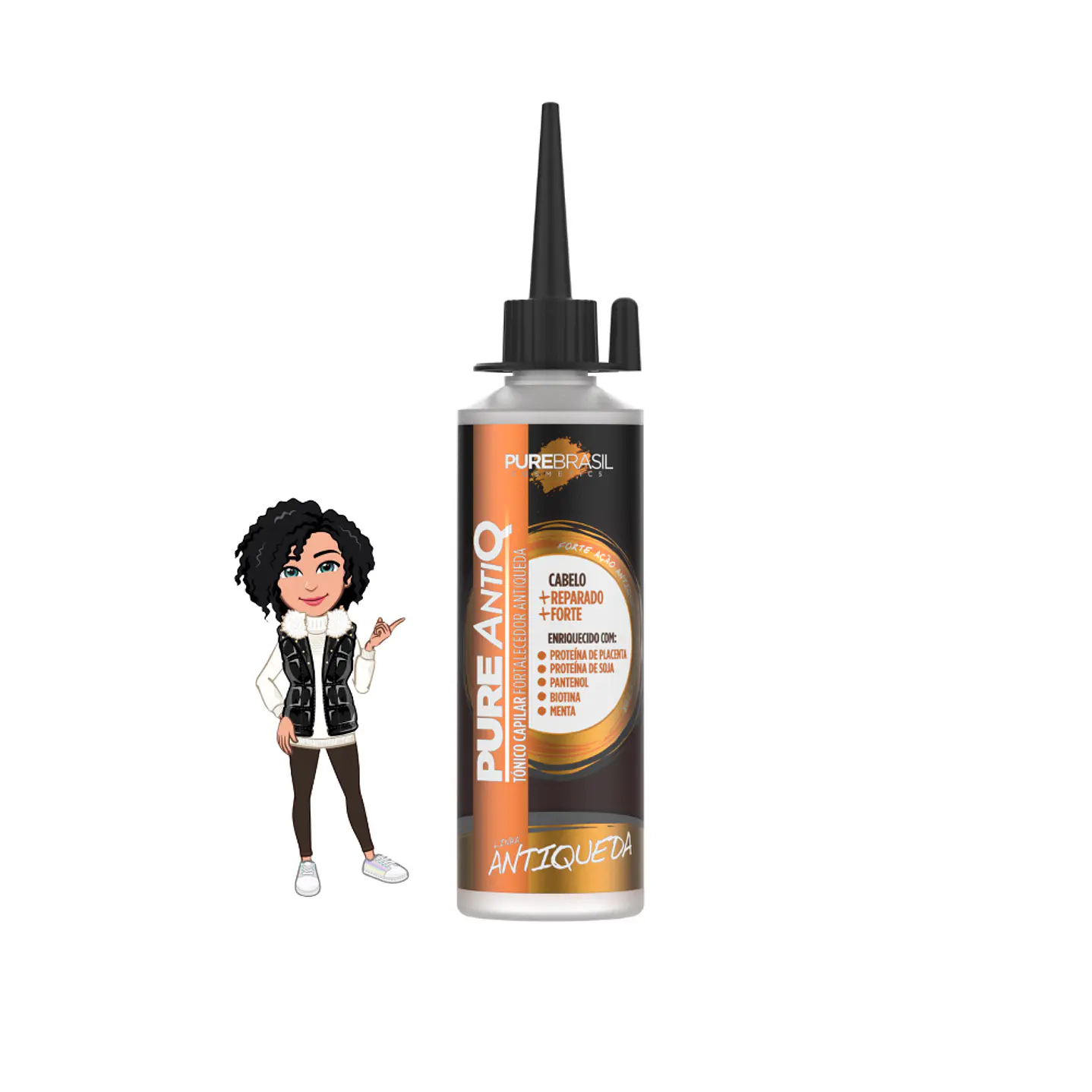 Tónico - Anti-Queda - PureBrasil 70ml