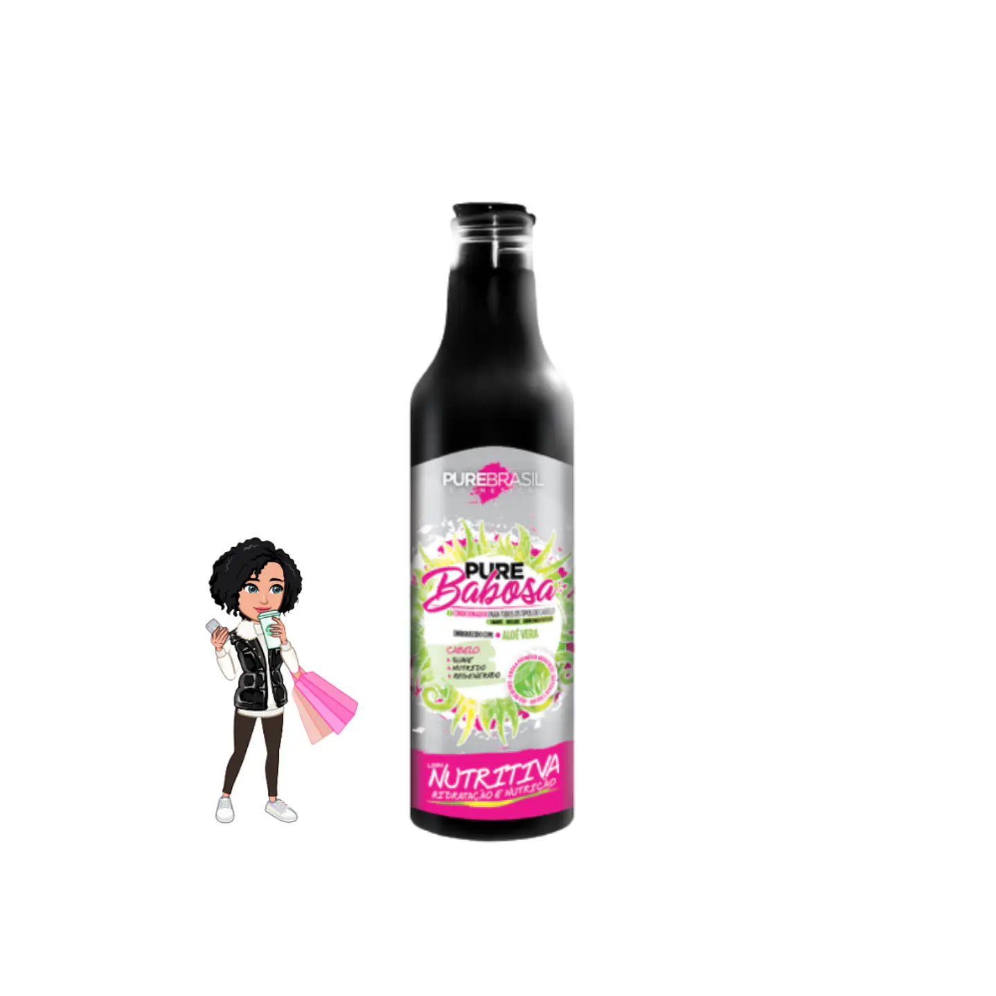 ✅Condicionador Aloe vera Pure Brasil 500ml