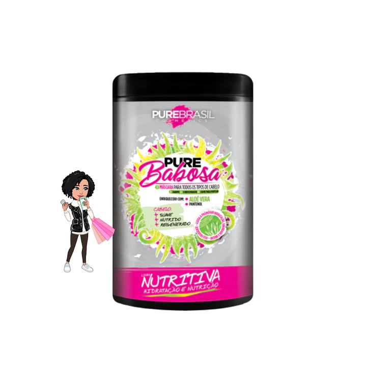 ✅Máscara Aloe vera Pure Brasil 1kg 