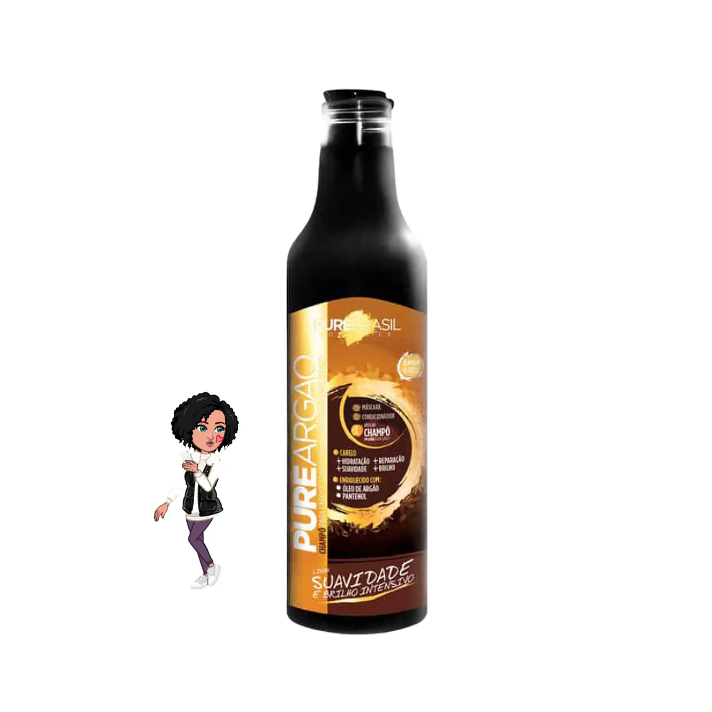 ✅Champô Argan Pure Brasil 500ml