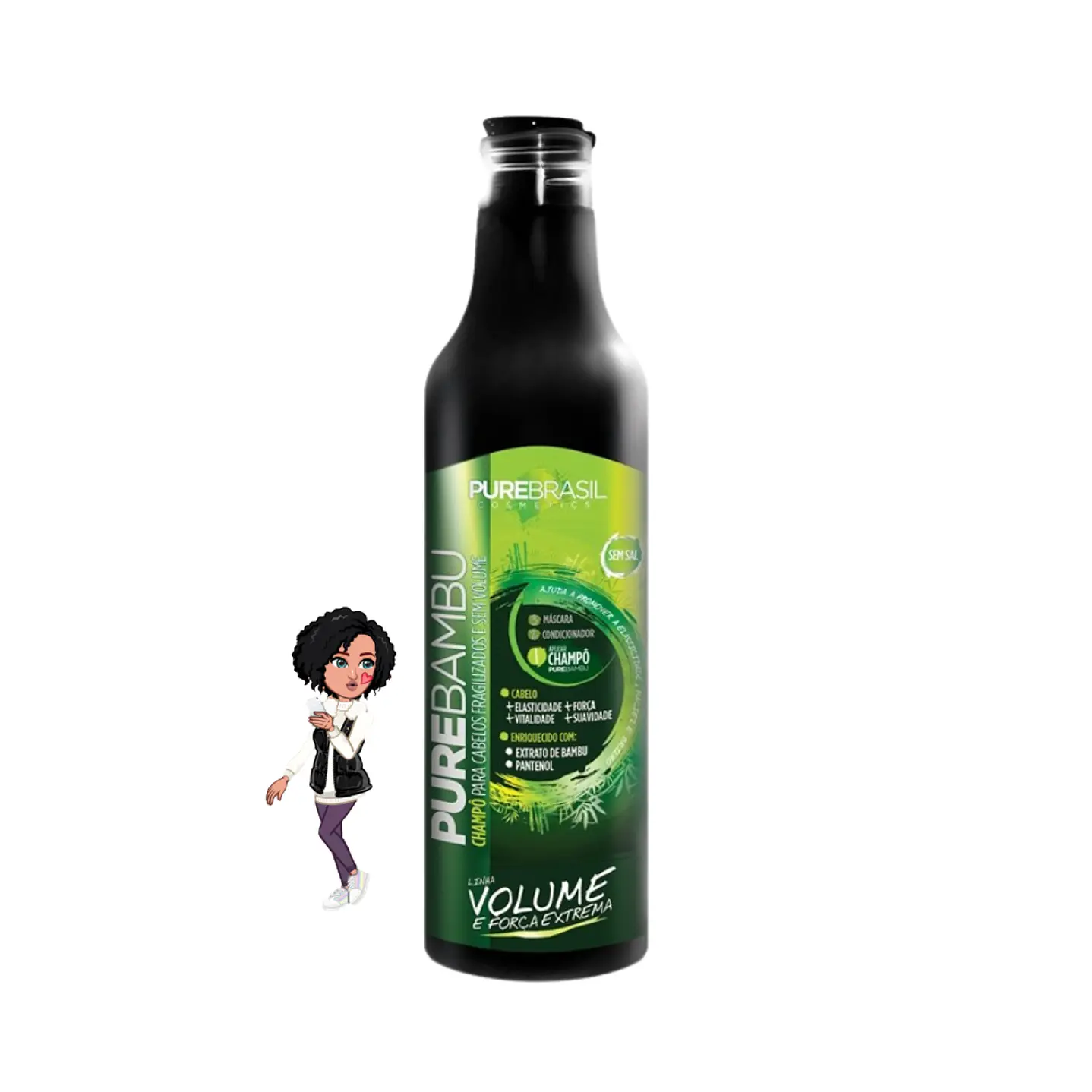 ✅Champô volume Pure Brasil (500ml)