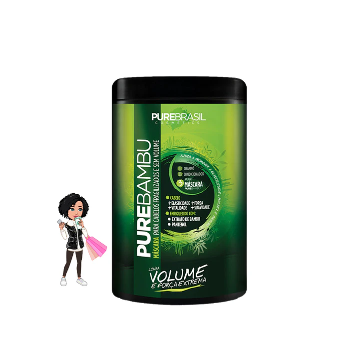 ✅Máscara volume Pure Brasil 1kg 