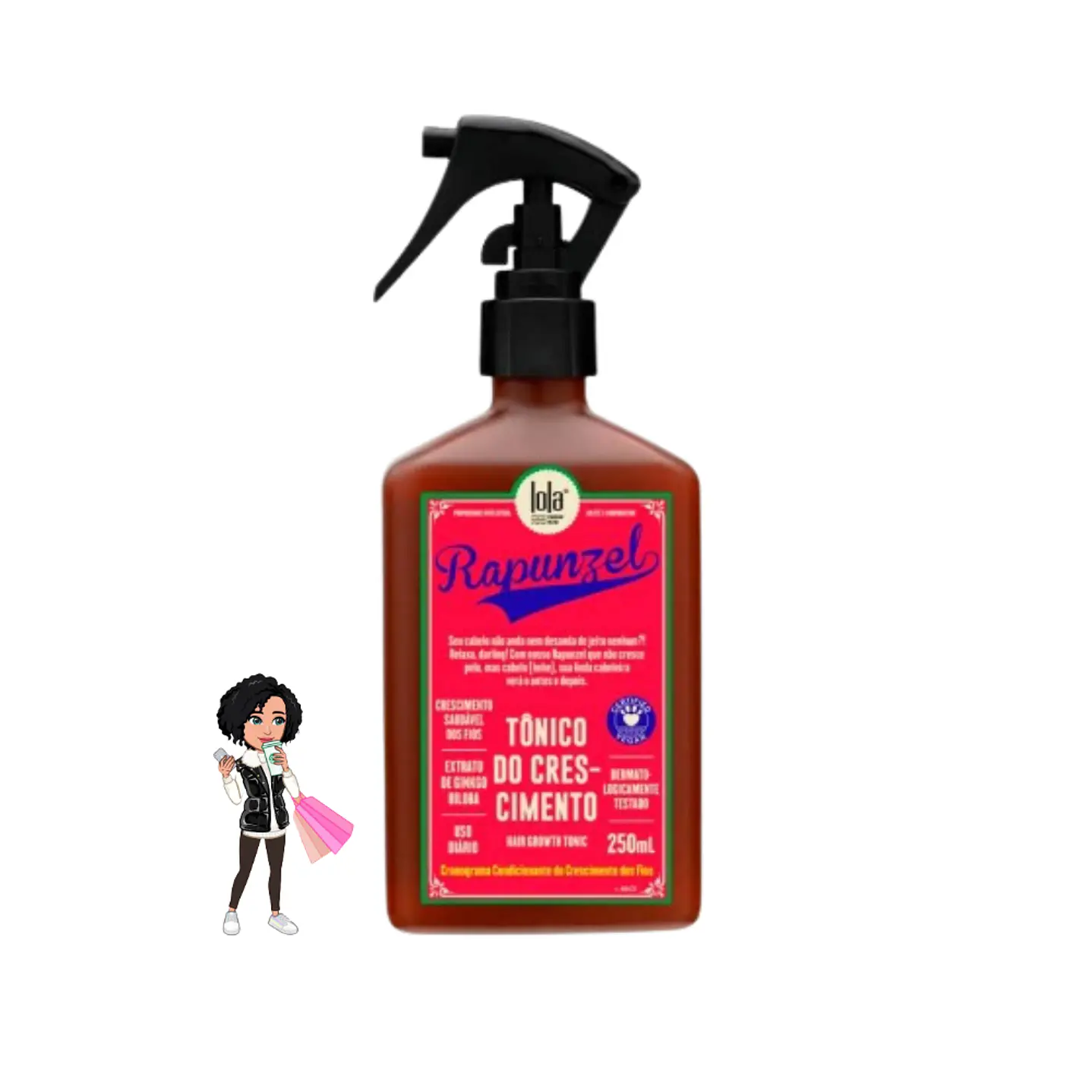 ✅Tónico crescimento Lola 250ml