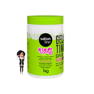 Gelatina Capilar Salon Line #Tô de Cacho Super Definição - 1kg
