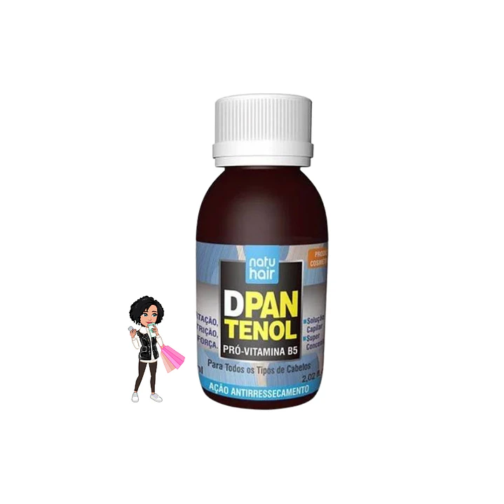 Natuhair D-Pantenol Pró-Vitaminas B5 (60ml)