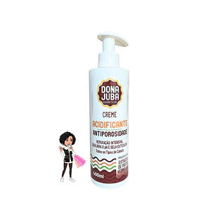✅Creme Acidificante Antiporosidade Dona Juba – 400ml