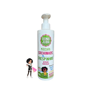 ✅Dona juba - Máscara Cachinhos & Crespínhas (400ml)