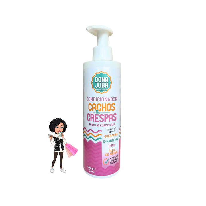 ✅Condicionador cachos Dona juba 400ml