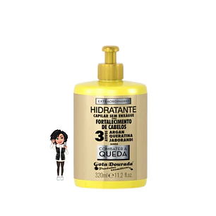 ✅Creme pentear 3 ativos Argan Queratina Jaborandi 320ml