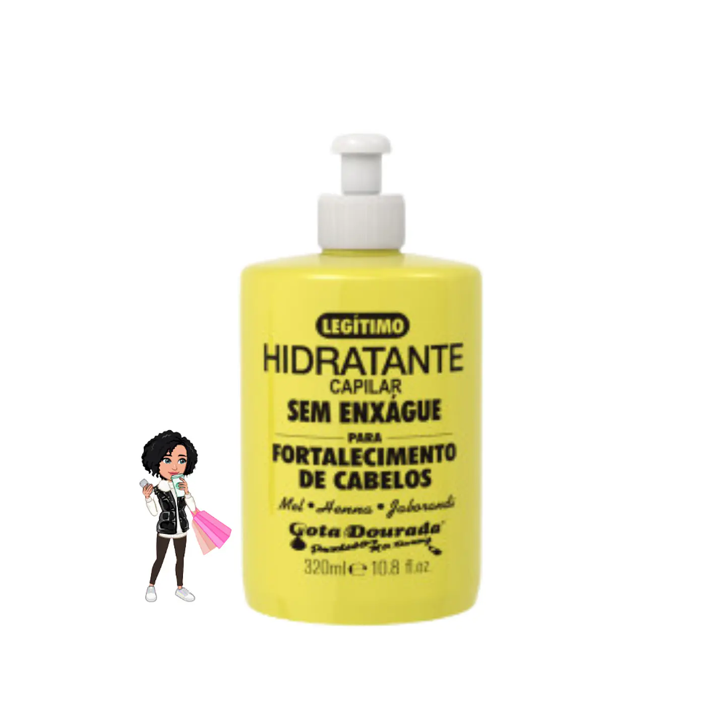 ✅Creme pentear fortalecimento Anti-caspa 