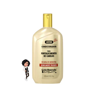 ✅Condicionador Recarga Queratina 430ml Gota dourada 