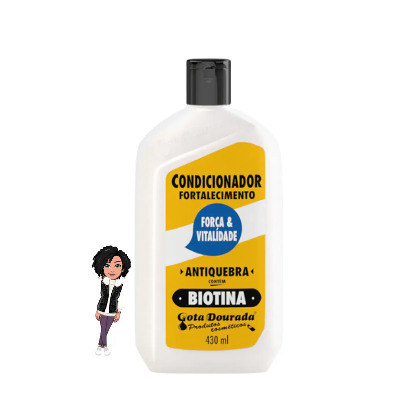 💚Gota Dourada, condicionador 430ml