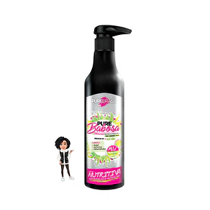 ✅Creme pentear Aloe vera 500ml Pure Brasil 