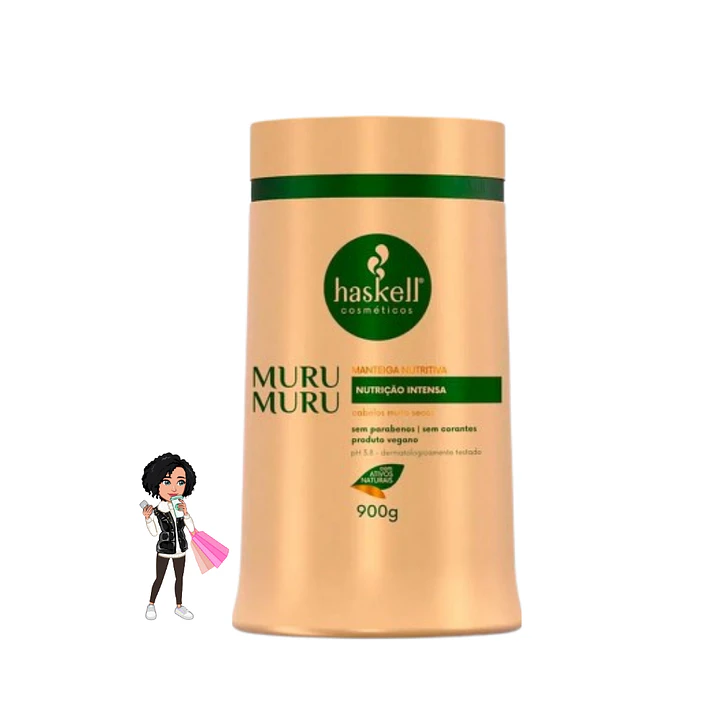 Manteiga Nutritiva Muru Muru – Haskell (900g)