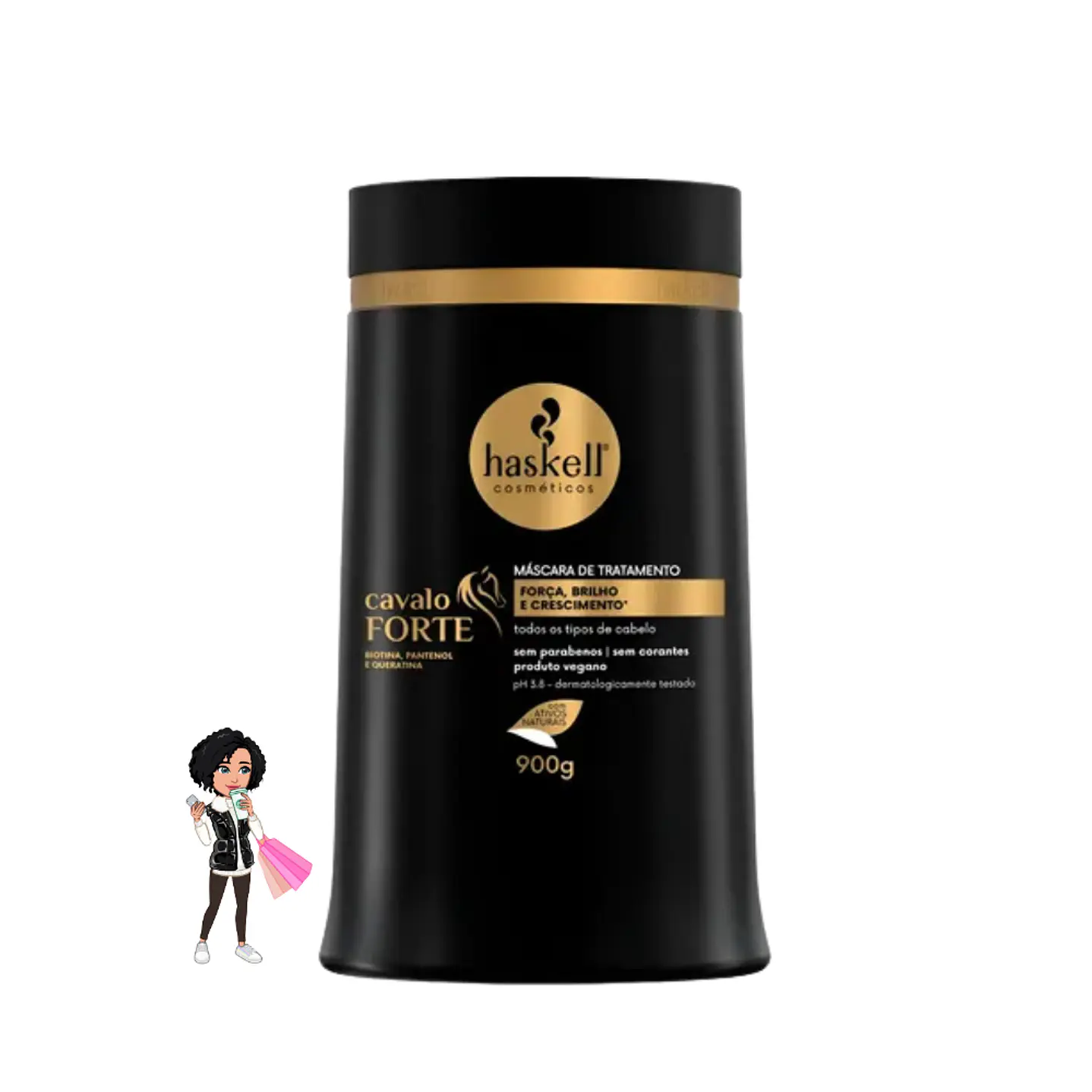 Máscara Capilar Cavalo Forte – Haskell (900g)