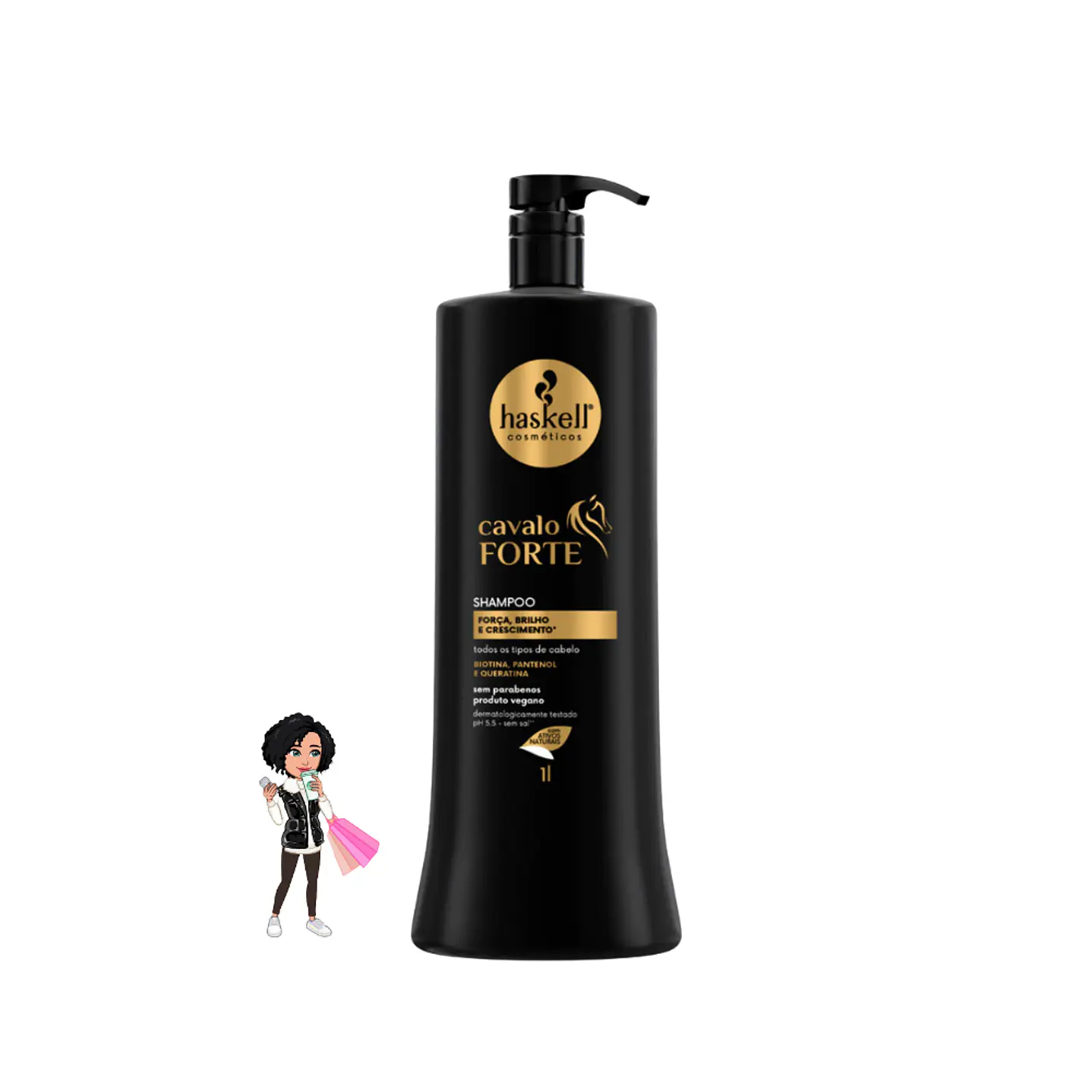 Shampoo Haskell Cavalo Forte - 1L