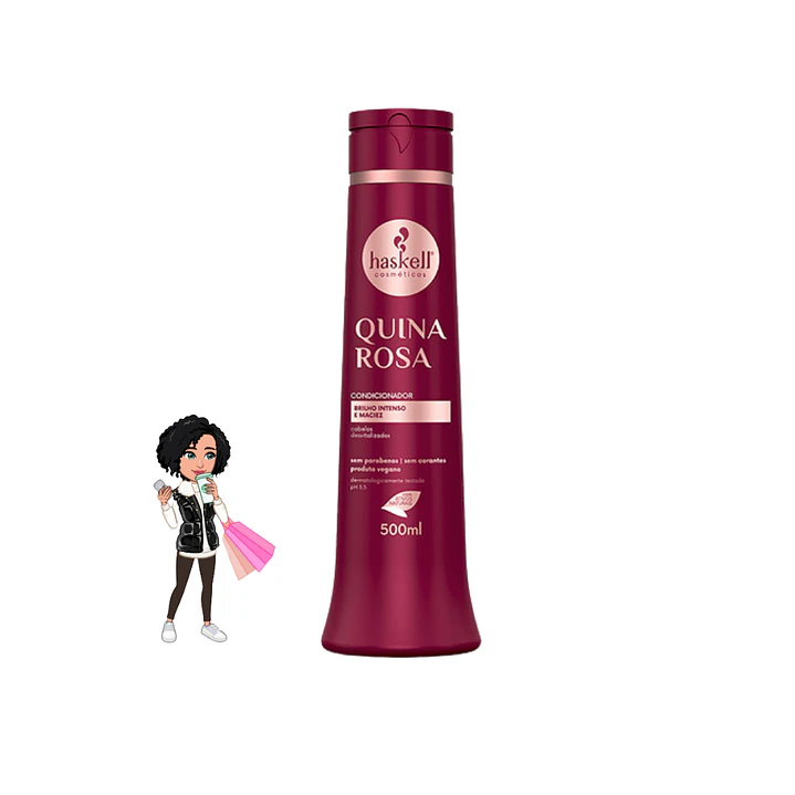 Condicionador Haskell Quina Rosa – 500ml